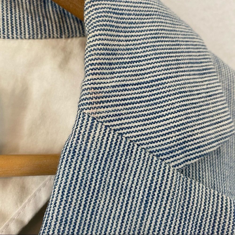 A.L.C. Pinstripe One Button Blazer - Picture 8 of 9